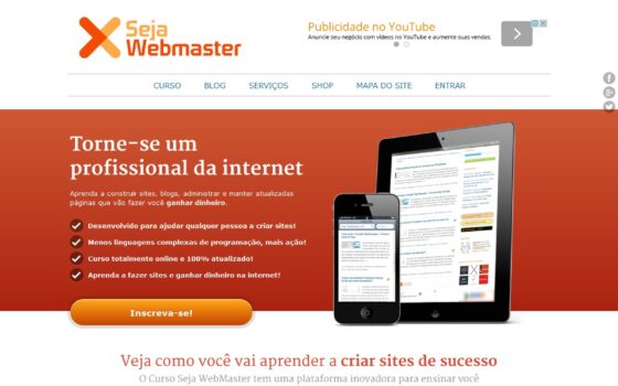 Seja Webmaster!