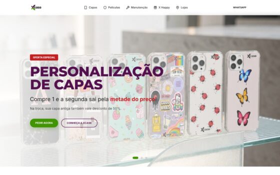 Site Loja Xcase